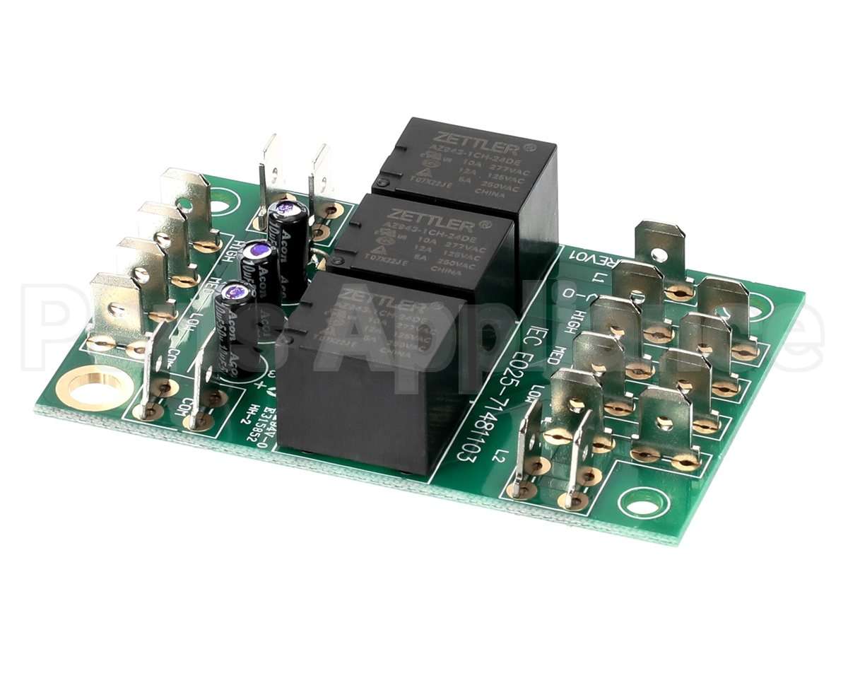 71481103 International Environmental Relay Board Spst X 3, 24V, 10A