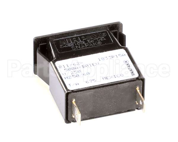 71496 Marsal Pizza Ovens Switch, 1-Pole Breaker, 0.5A
