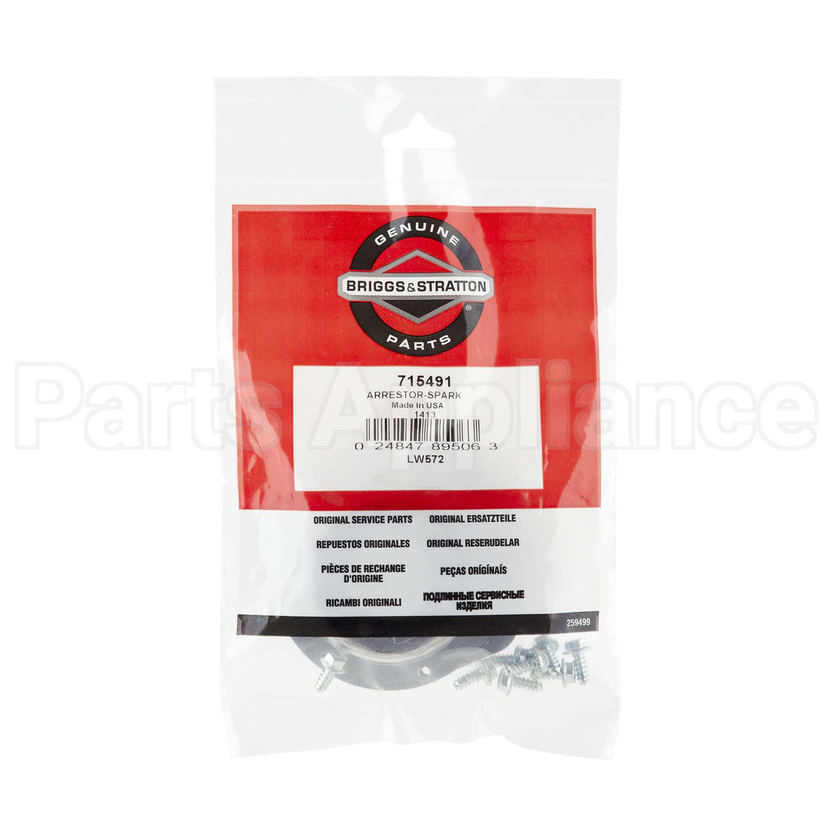 715491 Briggs & Stratton Arrestor Spark
