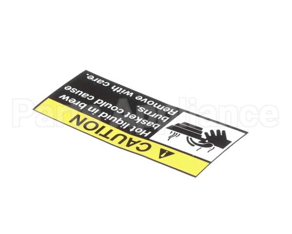 71949 Grindmaster Cecilware Decal, Caution Hot Liq(A)