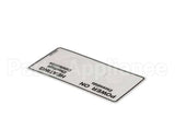 724G-0204 Belshaw Pilot Light Label