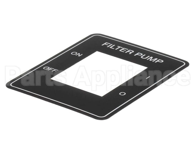 72647 Henny Penny Label-Powerfilter Switch