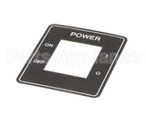 72677 Henny Penny Label-Power Switch, Main