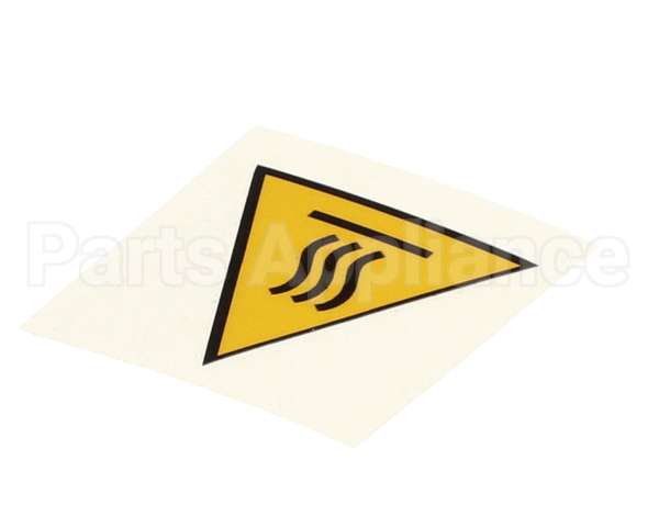 72705-2 Henny Penny Label - Warning Hot Surfaces