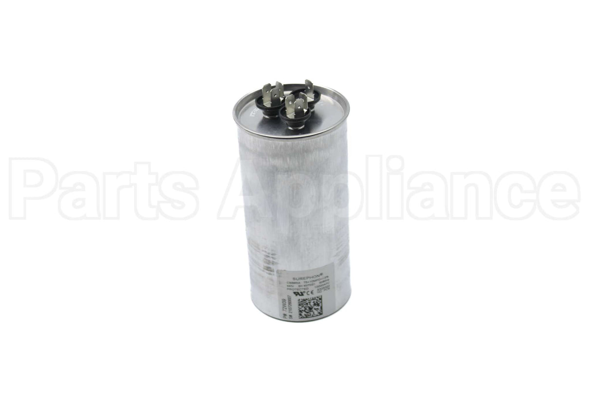 72W39 Lennox 75/10Mfd 440V Round Capacitor