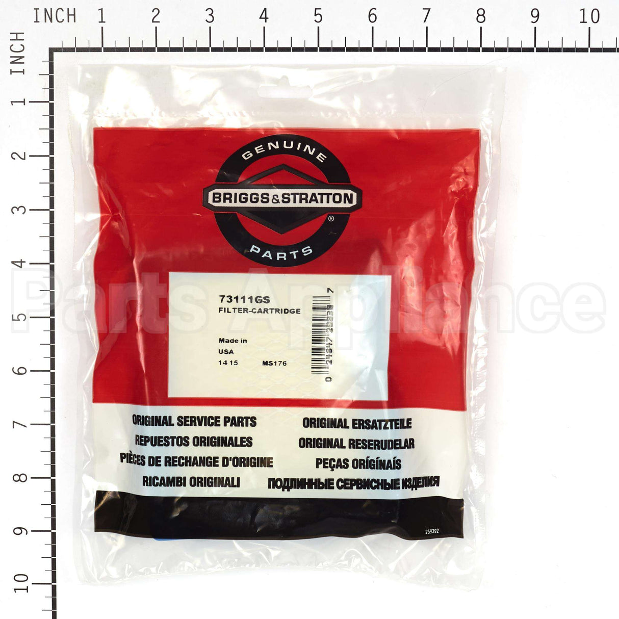 73111GS Briggs & Stratton Filter-Cartridge