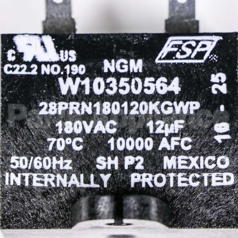 WPW10350564 Whirlpool Capacitor