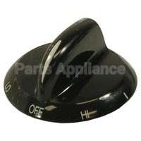 74008035 Whirlpool Knob Warm Zone (Blk)