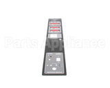 74062 Henny Penny Decal-Control Pnl Scr8 W/P