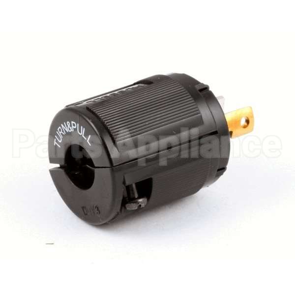 7465V Compatible Hubbell Plug Twist Lock 2P 2W 15A 125V