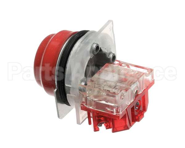 75-470 Falcon Fabricators Stop Switch Assembly W/Boot Red