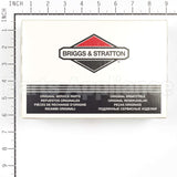 7501055YP Briggs & Stratton Assyhoclt22 Wbm