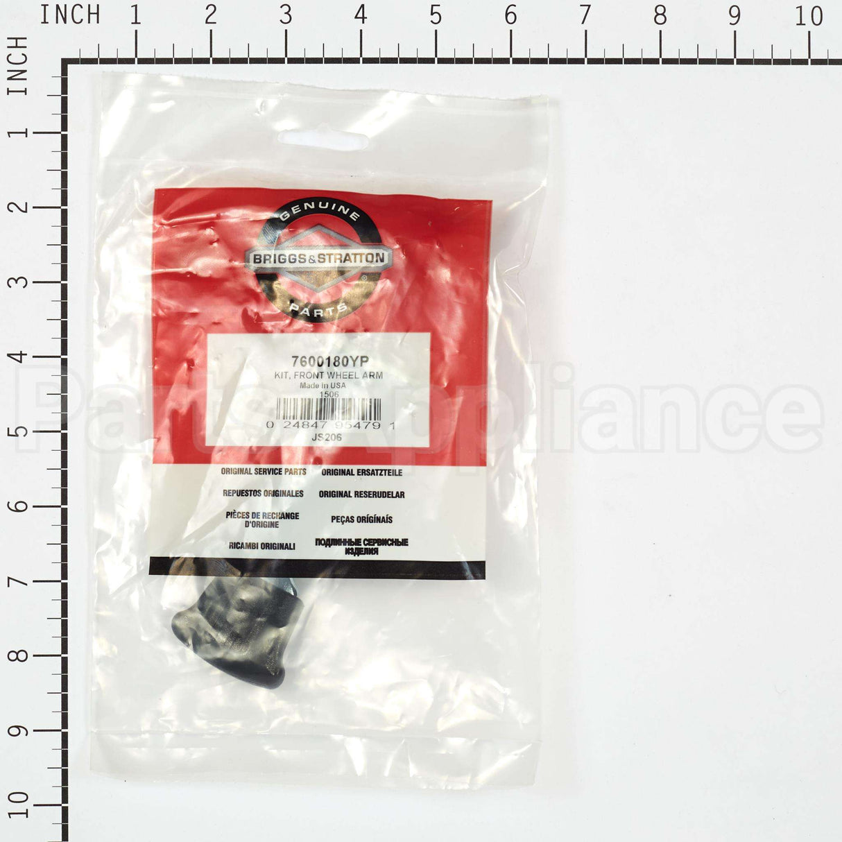 7600180YP Briggs & Stratton Kit Front Wheel Arm