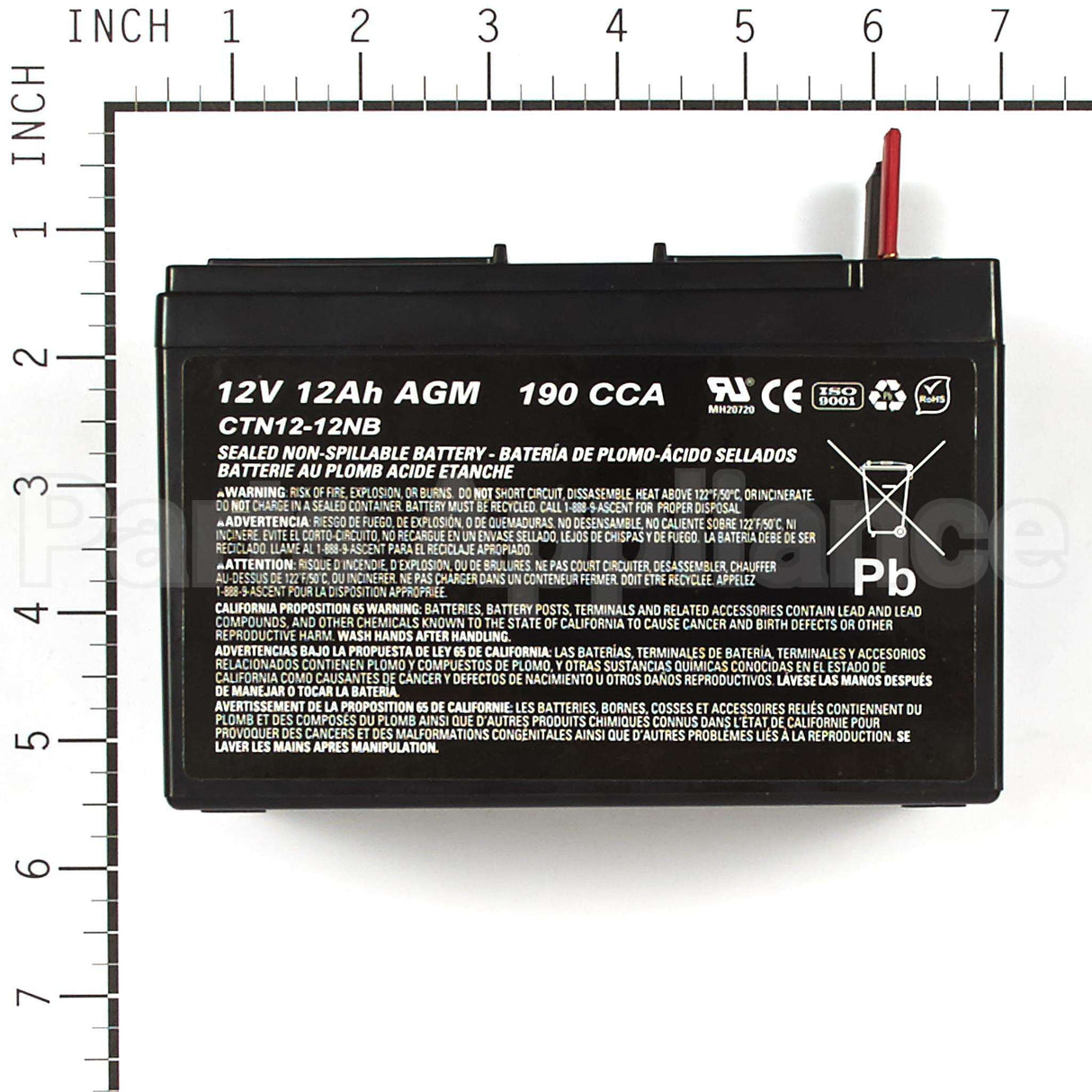 7600188YP Briggs & Stratton Kit Battery Sealed