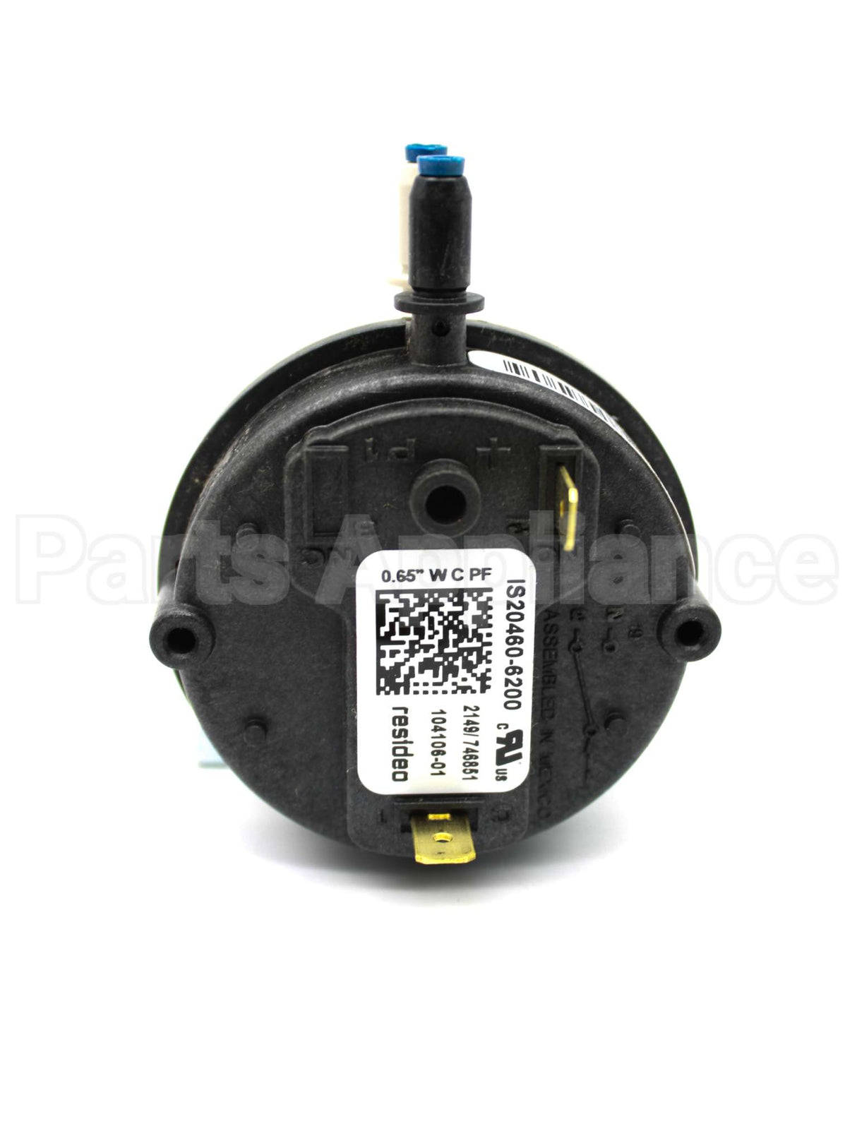 10U93 Lennox .65"Wc Spst Pressure Switch
