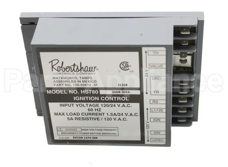 780-787 Robertshaw Hs780-34Nr-306A Ignition Mod