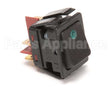 781870 Newco Switch,Black Rocker W/Grn
