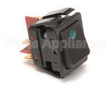 781870 Newco Switch,Black Rocker W/Grn