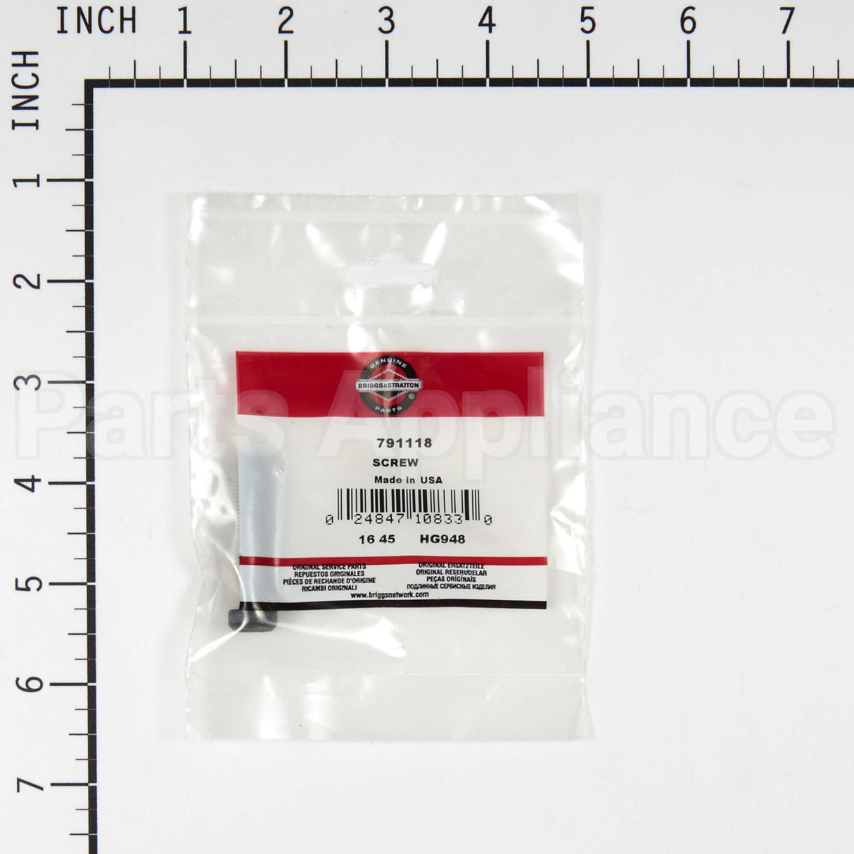 791118 Briggs & Stratton Screw