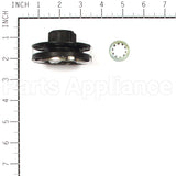 791499 Briggs & Stratton Pulley/Spring Assy