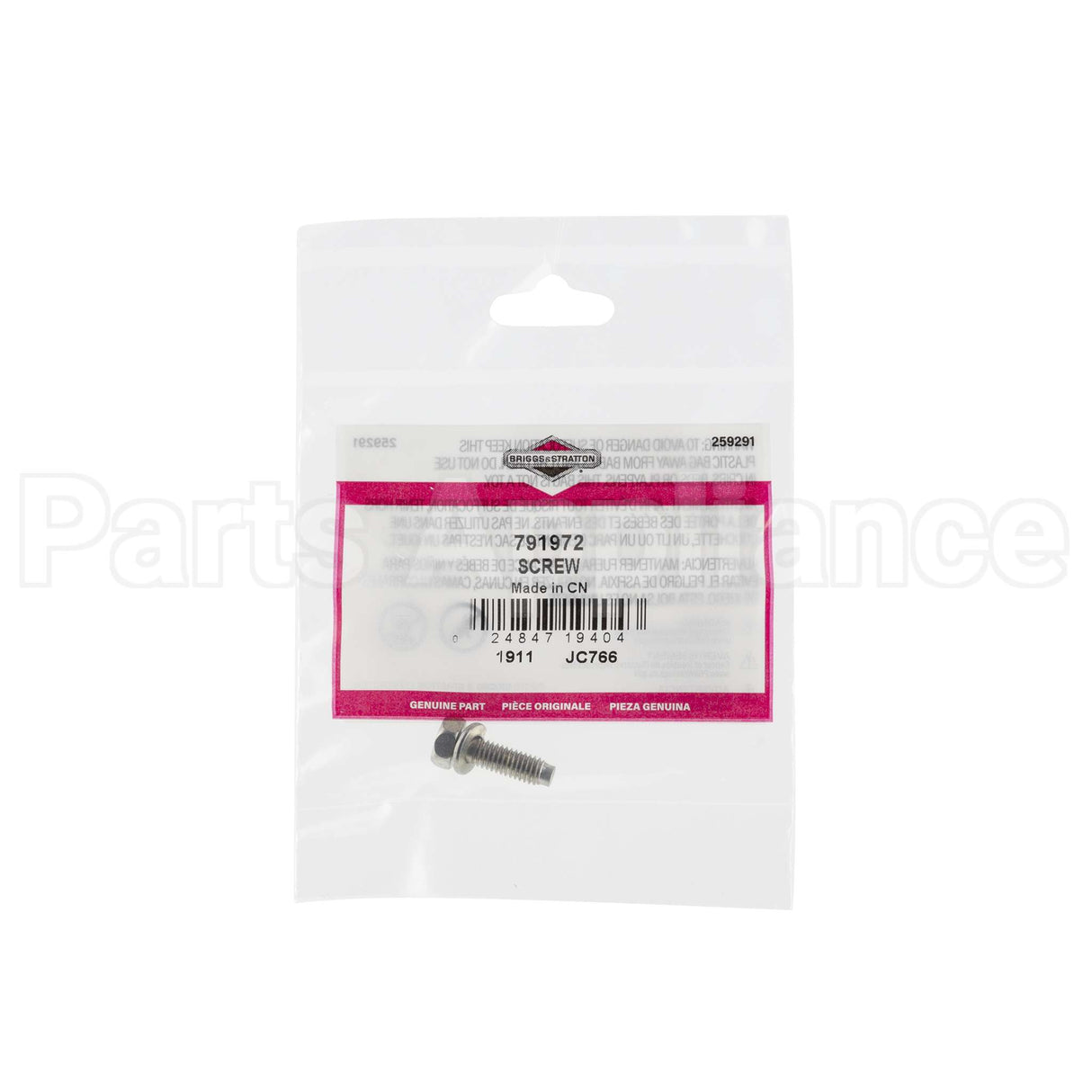 791972 Briggs & Stratton Screw