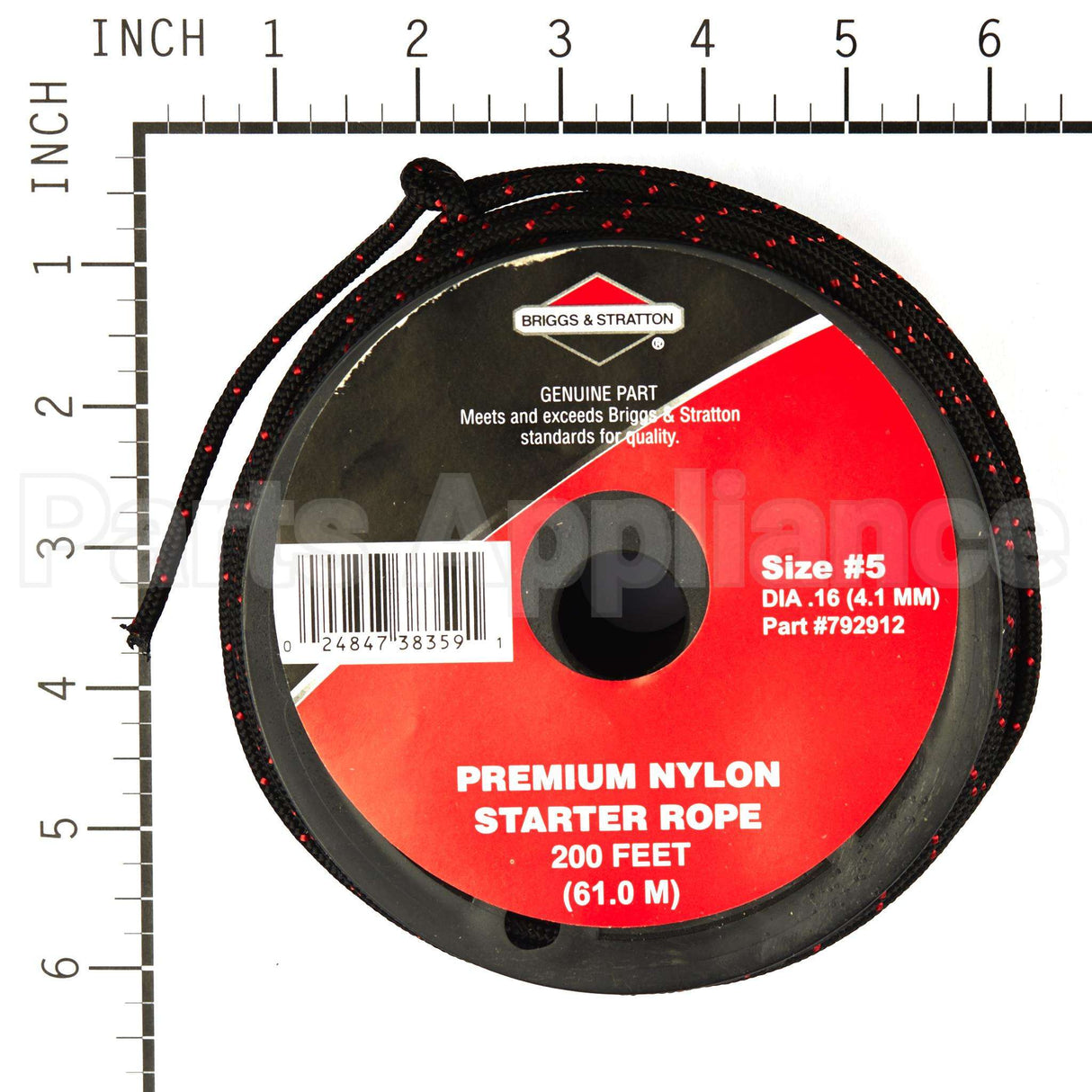 792912 Briggs & Stratton Rope Bulk-#5 200 Ft