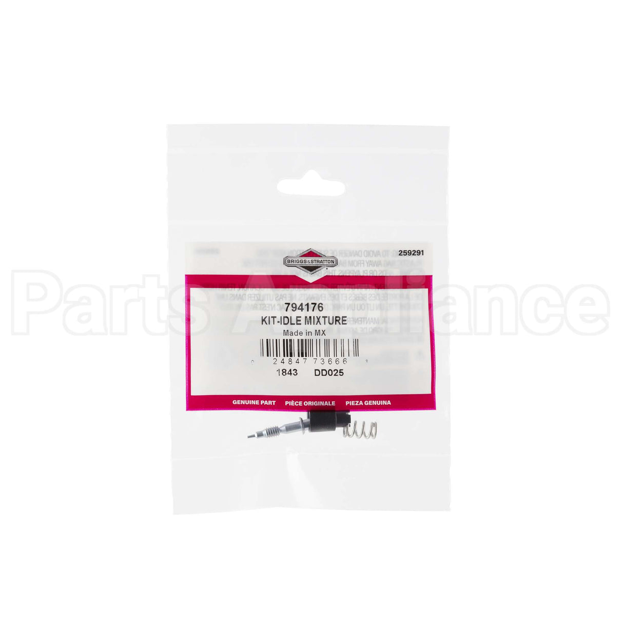 794176 Briggs & Stratton Kit-Idle Mixture