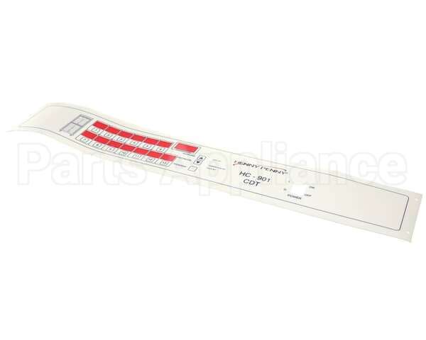 79500 Henny Penny Decal-Cont Panel 13Cdt 901