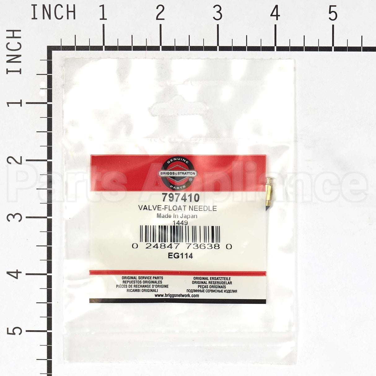 797410 Briggs & Stratton Valve-Float Needle
