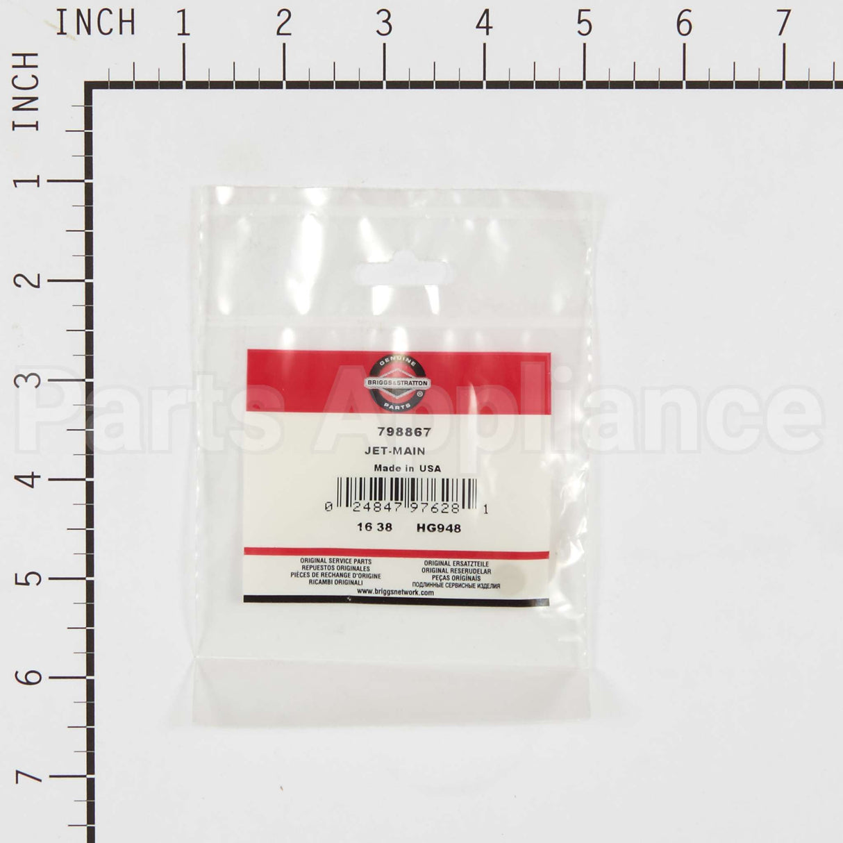 798867 Briggs & Stratton Jet-Main