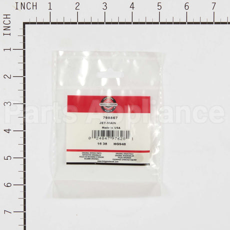 798867 Briggs & Stratton Jet-Main