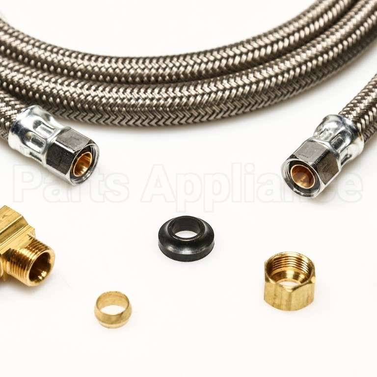 WX28X326 GE 6'Braided Dw Connector Kit With Adapters