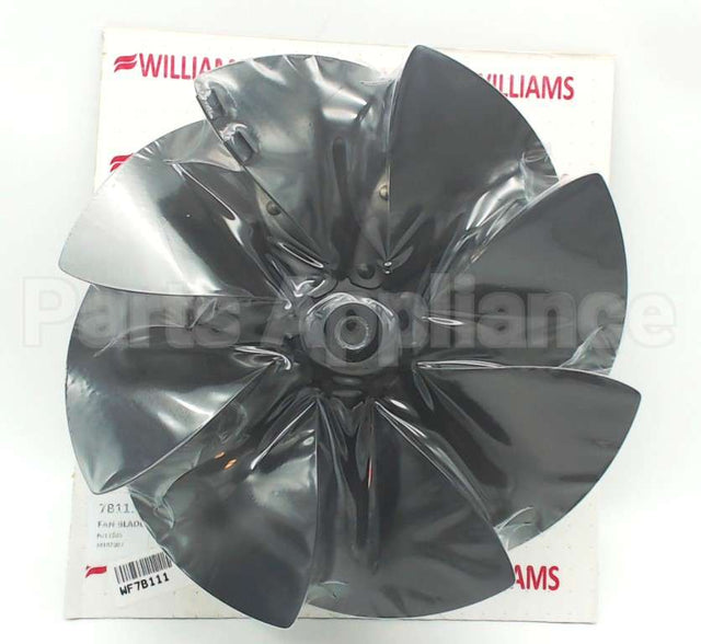 7B111 Williams Comfort Products 11 1/4"Dia 1/2"Bore Fan Blade