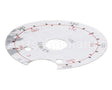 8021458 Frymaster Label,Dial Plate Notched