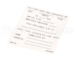 8022530 Frymaster Label,Conversion Date, English