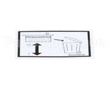 8022660 Frymaster Label, Lov Rti Waste Handle