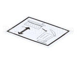 8022660 Frymaster Label, Lov Rti Waste Handle