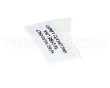 80314 Server Hand Wash Only Label