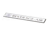 806-313B-01 Beverage Air Nameplate - Beverage-Air Large