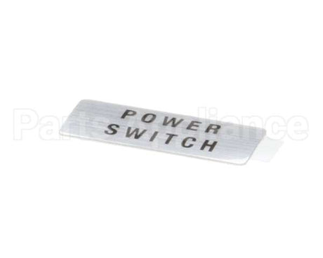 806-329D Beverage Air Label Power Switch H