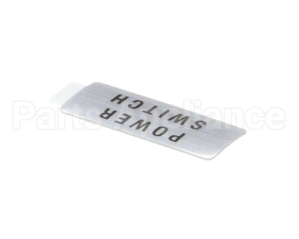 806-329D Beverage Air Label Power Switch H