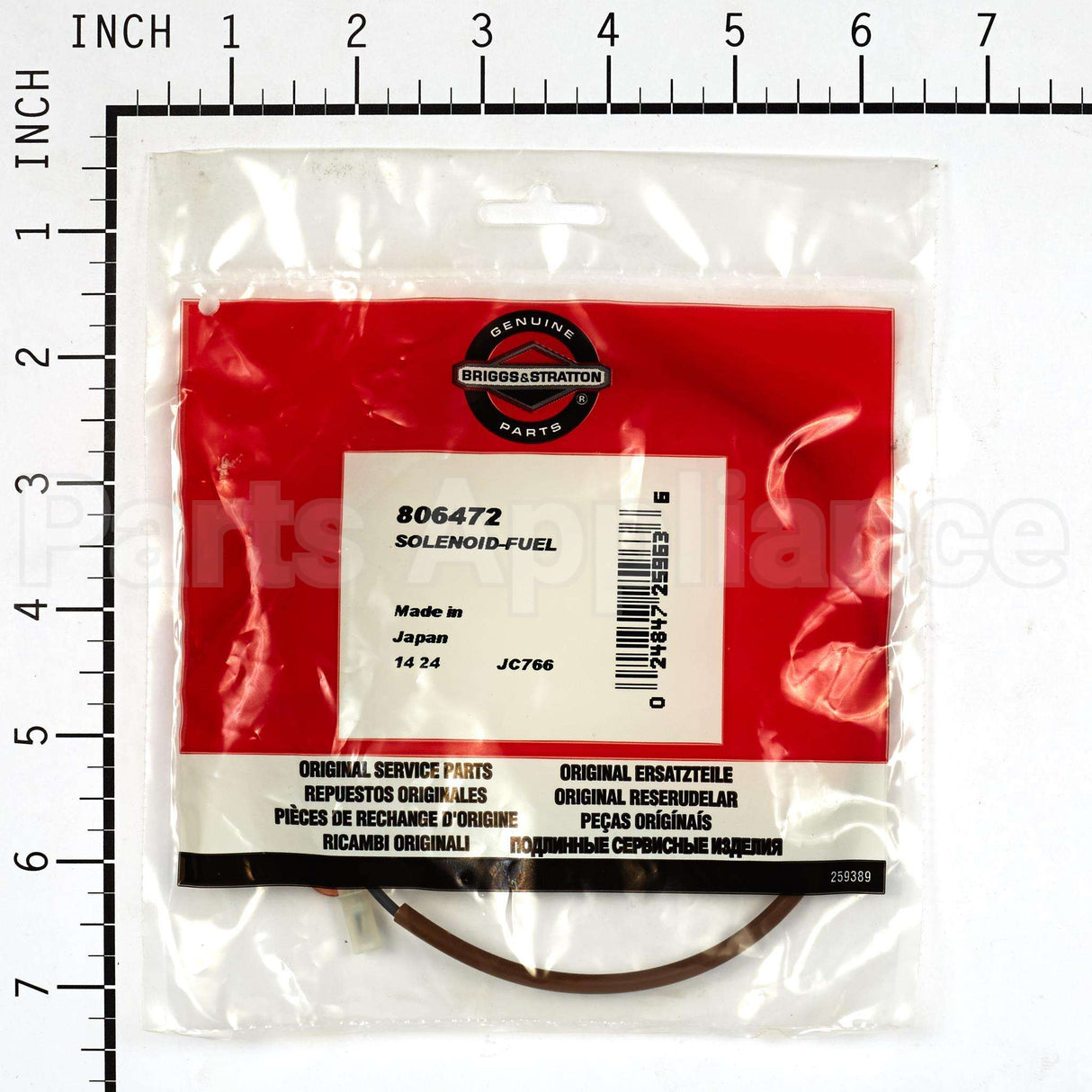 806472 Briggs & Stratton Solenoid-Fuel