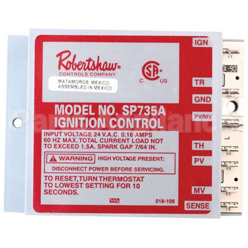8073563 Compatible Midwest Appliance Parts Ignition Module, 24V, 60H Z