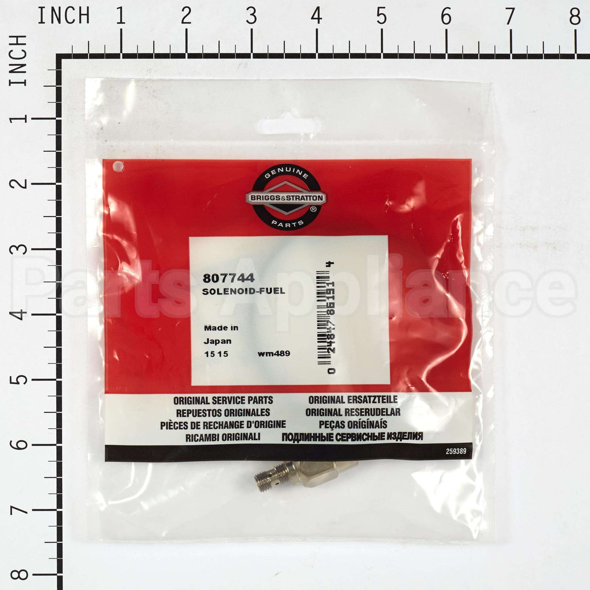 807744 Briggs & Stratton Solenoid-Fuel