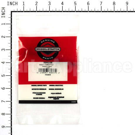 808335 Briggs & Stratton Shaft-Throttle