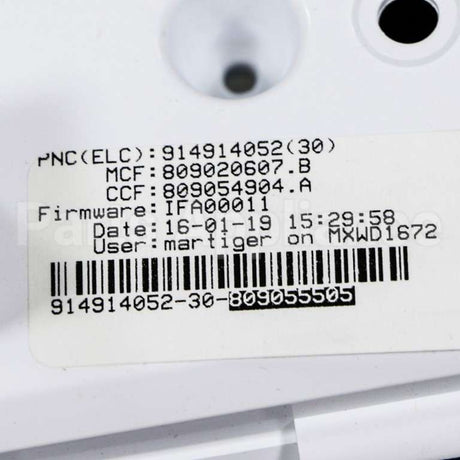 809055505 Frigidaire Control Board