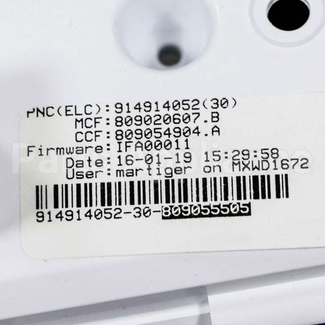 809055505 Frigidaire Control Board