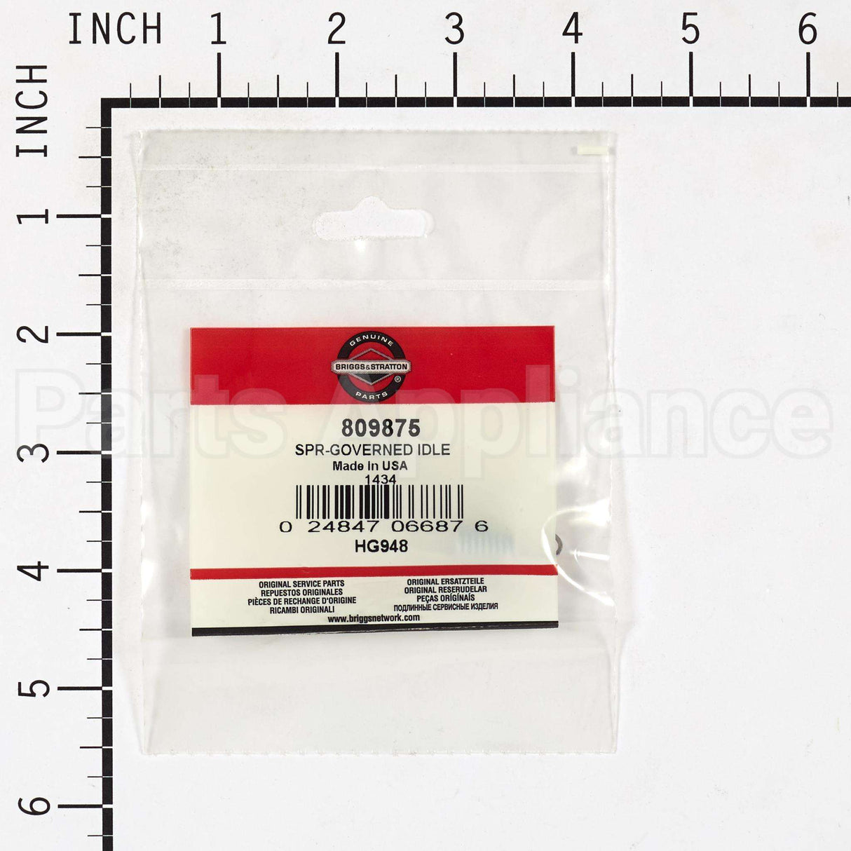 809875 Briggs & Stratton Spring Governed Idle