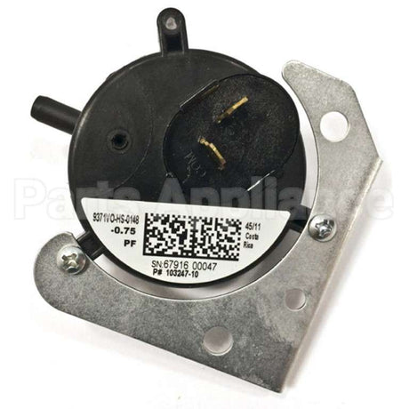 80W53 Lennox -.68"Wc Spst Pressure Switch