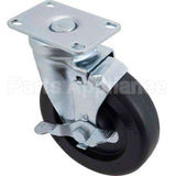 810-0357 Compatible Dean Caster W/Br Plate 5"
